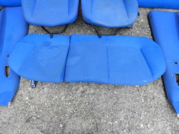 СИДЕНЬЯ ПЕРЕДНЕЕ БОКОВОЕ СИДЕНИЕ SEAT FIAT PUNTO 2 II 3D КОМПЛЕКТ.