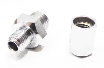 ŚRUBA MAGISTRALI OLEJOWEJ DOLNA JUNAK M10 CHROM