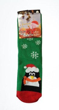 РОЖДЕСТВЕНСКИЕ НОСКИ R-UNIVERSAL NAN Tong MIX SANTA SNOWMAN 1 пара