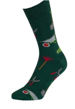 SKARPETY PERFECT MAN CASUAL green.v84/wz.188 39-41