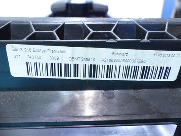 LOKETNÍ OPĚRKA PŘEDNÍ TUNEL MERCEDES CLS II 218 EU