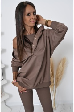 ОТЛИЧНЫЙ КОМПЛЕКТ ЛЕГГИНСОВ ВЕРХНЕГО СВИТШОТА! WZ.3 L/XL