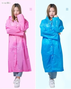 Vanzlife с толстым водонепроницаемым дождевиком для пешего туризма и велоспорта на открытом воздухе с капюшоном