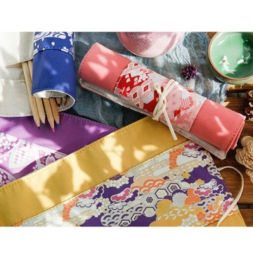 Холстовый чехол-карандаш в китайском стиле