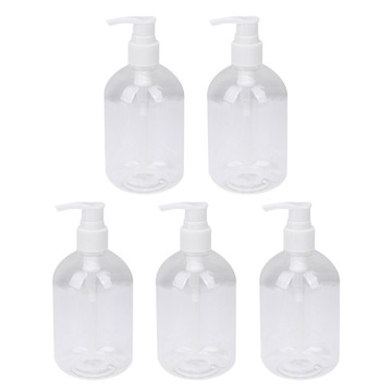 Handwashing Fluid Pump Lotion Bottle Small 5 Pcs