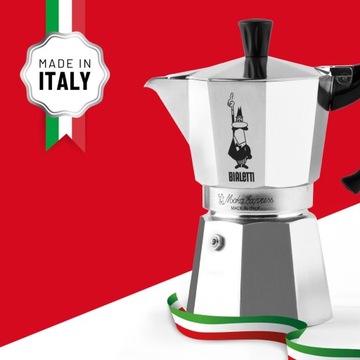 Kawiarka Bialetti Moka Express 9tz (srebrny)