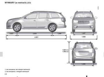 Dacia Sandero Logan MCV Руководство пользователя + Сервисная книжка