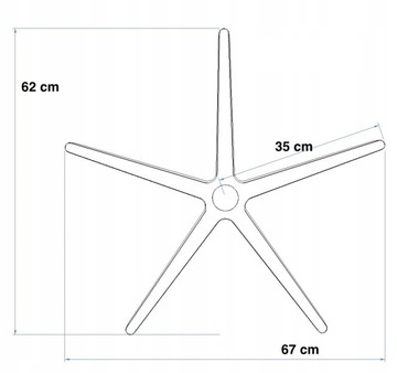 Хромированный вращающийся стул BASE Silver STRONG Solid PFS122/700
