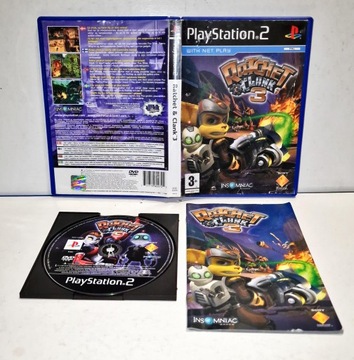 RATCHET & CLANK 3 PS2 CZYTAJ OPIS !!!