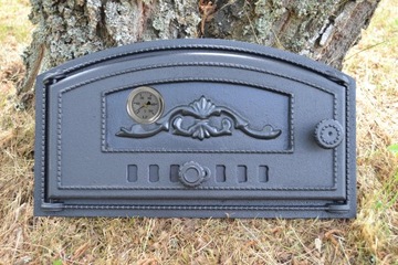 Чугунная дверца духовки для коптильни для пиццы