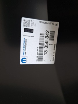 BLATNÍK LEVÝ PŘEDNÍ OPEL ASTRA J 4 IV GTC 3D 3 DVEŘE 2011- 13350342