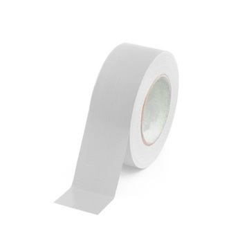 Taśma ostrzegawcza wzmocniona biała 50 mm