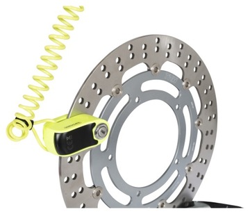 Blokada motocyklowa z alarmem Hartmann 5,5 mm