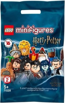 KLOCKI LEGO HARRY POTTER 71028 ZESTAWY POSTACI SERIA 2 NOWE LOSOWO WYBRANE