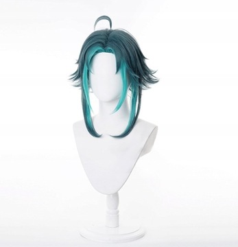 Genshin Impact Xiao Cosplay Anime Wig