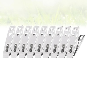 50 szt. Zacisk ze stali nierdzewnej Wiatroodporny spinacz do bielizny S