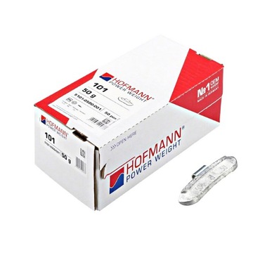 Ciężarki nabijane do felg stalowych 50g HOFMANN