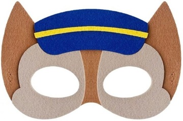 PRZEBRANIE KOSTIUM NA BAL KARNAWAŁOWY MASKA CHASE PSI PATROL URODZINY