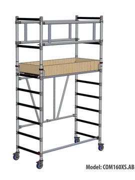 Rusztowanie alu. jezdne Faraone Compact XS 3,7m