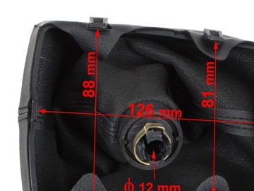 GAŁKA DŹWIGNIA ZMIANY 6 BIEGÓW + MIESZEK do Audi A4 B8 A5 A6 C6 Q5