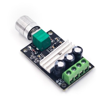 РЕГУЛЯТОР СКОРОСТИ ДВИГАТЕЛЯ ШИМ 3А постоянного тока 6-28В Arduino