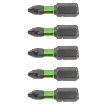 HOGERT 5 UDAROWYCH KOŃCÓWEK WKRĘTAKOWYCH PZ3x25MM