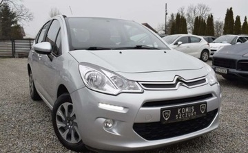 Citroen C3 II Hatchback facelifting 1.2 VTi 82KM 2016 Citroen C3 Citroen C3 Pure e-Tech VTi 82 ETG Tendance 1.2 Benzyna 82KM