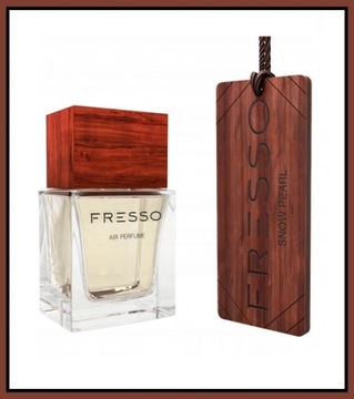 FRESSO SNOW PEARL Perfumy do samochodu+zawieszka