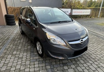 Opel Meriva II Mikrovan Facelifting 1.4 Twinport ECOTEC 100KM 2016 Opel Meriva 1,4 100KM Klimatyzacja 2xPDC 1Wlasciciel 1.4 Benzyna 100KM, zdjęcie 2