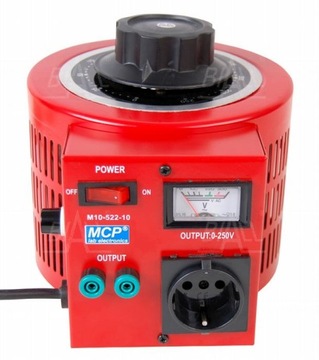 Autotransformator regulowany 1000VA 1kVA 260V 4A