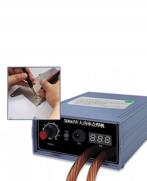 АККУМУЛЯТОРНАЯ ТОЧЕЧНАЯ СВАРОЧНАЯ МАШИНА С НОЖНОЙ ПЕДАЛЬЮ 5000ВТ 0-800А