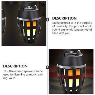 СВЕТОДИОДНАЯ НАСТОЛЬНАЯ ЛАМПА НОЧНАЯ ЛАМПА ПЛАМЯ ДИНАМИКИ