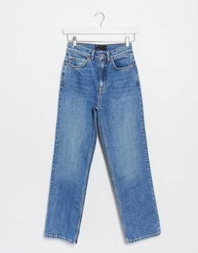 L47873K A07 SPODNIE DZIURA MOM JEANS 30/32