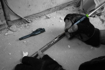 MARKER BUDOWLANY DO GŁĘBOKICH OTWORÓW TRACER NEW !