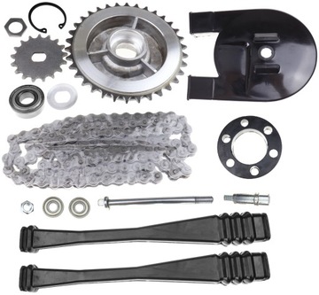 SIMSON ZĘBATKA PRZÓD TYŁ ŁAŃCUCH ŁOŻYSKA OŚ KOŁA O