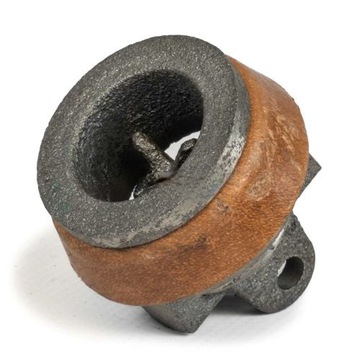 ПОРШЕНЬ НАСОСА ЧУГУННЫЙ MALEC, АБИССИНСКИЙ, С ПРОЧНОЙ КОЖАНОЙ ПРОКЛАДКОЙ, 75 мм