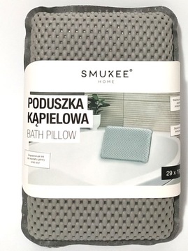 SMUKEE PODUSZKA KĄPIELOWA DO WANNY Z PRZYSSAWKAMI
