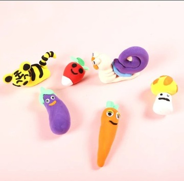 ПЕННЫЙ Пластилин 12 ШТ Пластилин SENSO FOAM ПОЛИМЕРНАЯ ГЛИНА