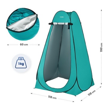 ПАЛАТКА ТУАЛЕТ ДУШ РАЗДЕВАЛКА ПОРТАТИВНОЕ ПОКРЫТИЕ ДЛЯ КЕМПИНГА OUTTEC