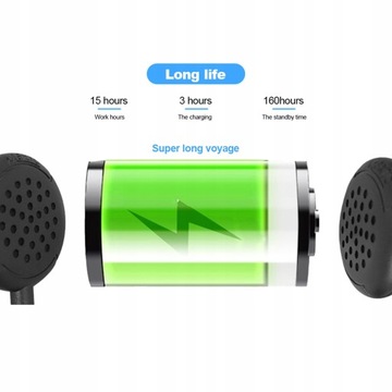 НАУШНИКИ BLUETOOTH BT12 МОТОЦИКЛСКИЙ ШЛЕМ