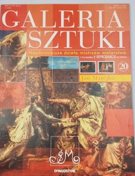Galeria sztuki Jan Matejko tom 20 z dodatkiem czasopismo