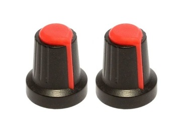 Pokrętło gałka do potencjometru wh148 oś 6mm 2szt