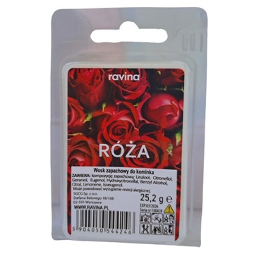 ROSE ROSE ROSE АРОМАТИЧЕСКИЙ ВОСК ЦВЕТОЧНЫЙ АРОМАТ ДЛЯ АРОМАТИРОВАННОГО КАМИНА