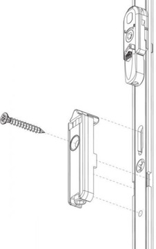 ЗАЩЕЛКА ДЛЯ БАЛКОНА MACO MULTI-MATIC
