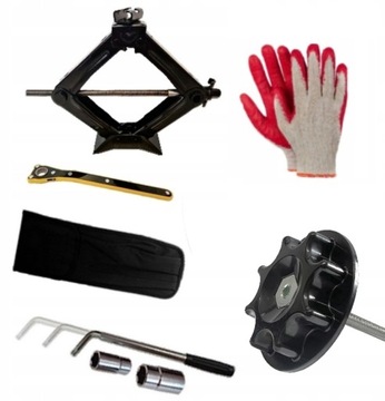 KOLO DOJEZDOVÉ 19 TOYOTA RAV4 (2019-) + SADA KOMPLETNÍ