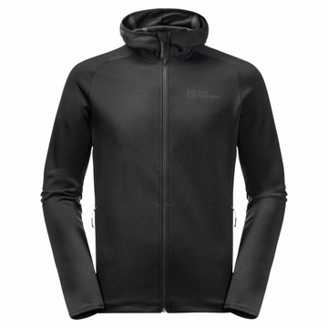 MĘSKA BLUZA POLAROWA JACK WOLFSKIN Z KAPTUREM XL