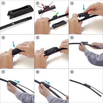 MOTGUM FLAT WIPER 560 мм 22