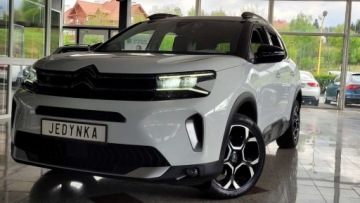 Citroen C5 Aircross SUV Facelifting 1.2 PureTech 131KM 2023 Citroen C5 Aircross C5 AIRCROSS Automat Lift ledy 130KM salon Polska MOZL