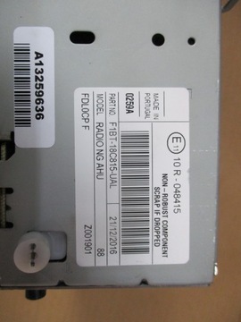 РАДИО FORD FOCUS MK3 F1BT-18C815-UAL