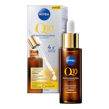NIVEA Q10 PRZECIWZMARSZCZKOWY EKSPERT Serum na zmarszczki do twarzy 30ml